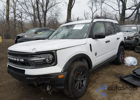2021 Ford Bronco Sport Big Bend from USA, damaged, VIN 3FMCR9B69MRA94647